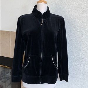 LIGHTWEIGHT VELOUR JACKET